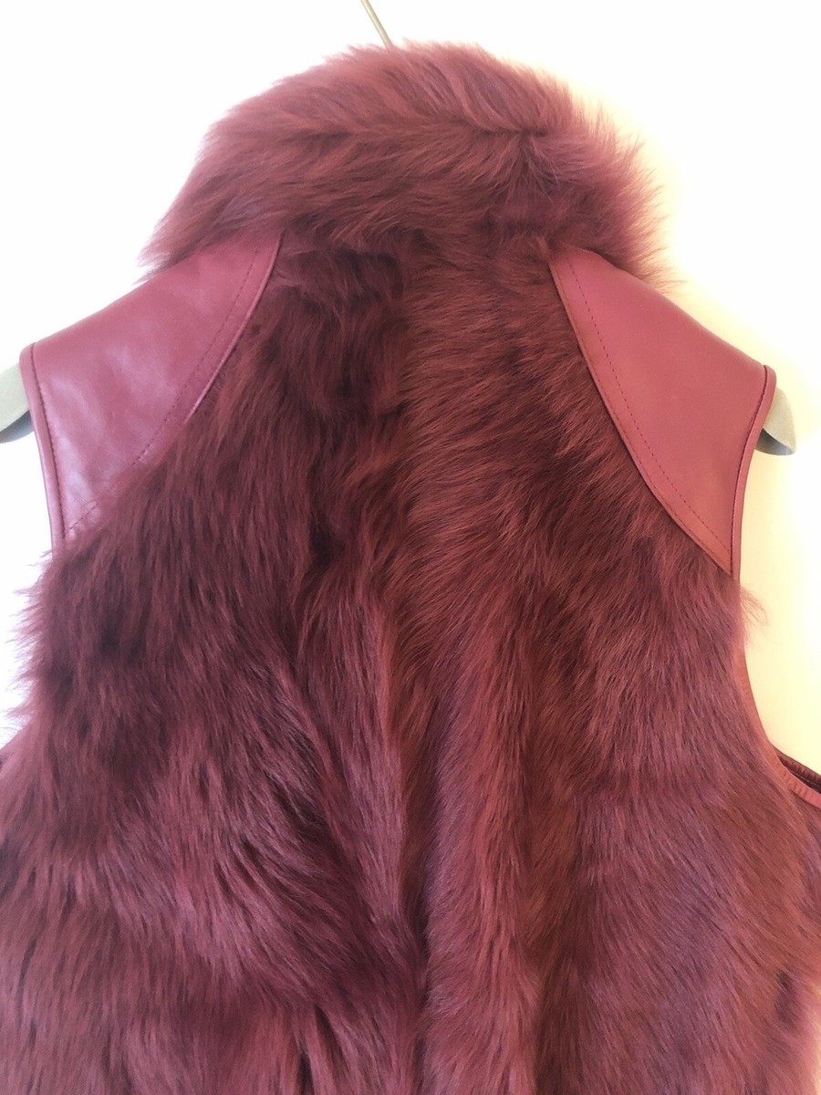 Rare Vintage Christian Dior by John Galliano Lambskin Fur