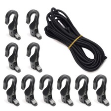 Elastic Bungee Rope Shock Cord Tie Down Rope Plastic Luggage Hook