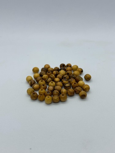 Beads - Olive Wood Holyland Round Beads- Rosaries Bracelets Gift - Various Sizes - Picture 45 of 60