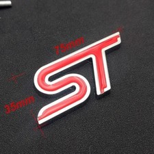 STEMMA LOGO EMBLEMA  PER FORD FOCUS FIESTA MONDEO KUGA PUMA ST LINE