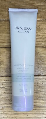 Avon Anew Clean Purifying Gel Cleanser 5 oz Oily/Combination Skin New / Sealed 