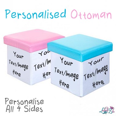 personalised baby storage box