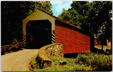 Wengers Mill Bridge Near Lancaster Pennsylvania Penna Dutch Country VTG Postcard
