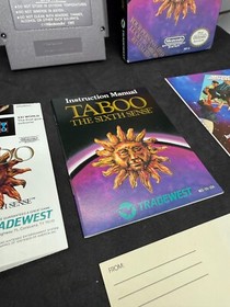 Taboo The Sixth Sense USA NTSC Nintendo NES CIB Oval In Perfect Condition