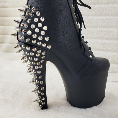 HYKE ANKLE BOOTS HYKE×BEAUTIFUL SHOES Fearless 700-28 Black 7