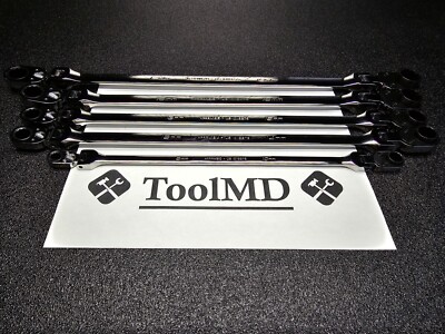 Snap-on Tools 5pc 12pt Metric Double Flex Reverse Ratcheting