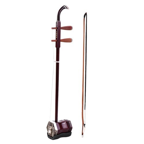 Erhu Chinese 2-stringViolin Fiddle Stringed Musical Instrument Solidwood Chinese - Bild 2 von 15