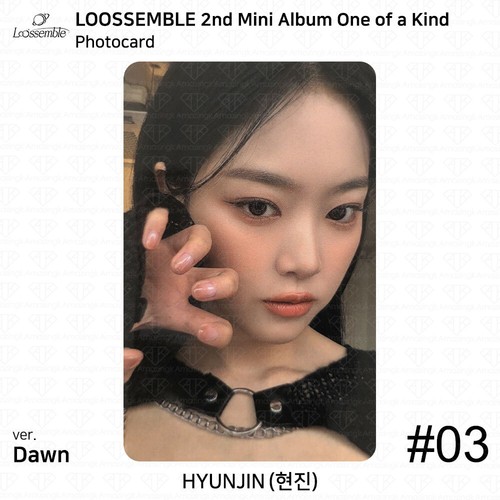 LOOSSEMBLE 2nd Mini Album One of a Kind Photocard Poster Postcard Ever Ver QR - Picture 25 of 88