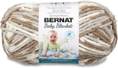 Bernat Babydecke Grob Strick Garn Wolle 300g - 04011 Little Sandburgen
