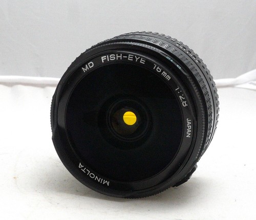 Minolta MD 16/2.8 Fish Eye Lens Very good condition! - Imagen 4 de 5