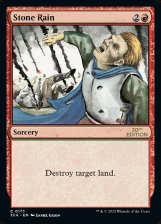 Stone Rain - Modern Frame 30th Anniversary Edition Near Mint