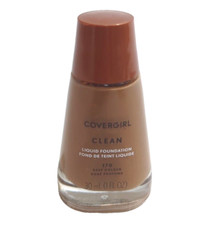 Covergirl Clean Liquid Foundation Makeup, 170 Deep Golden 