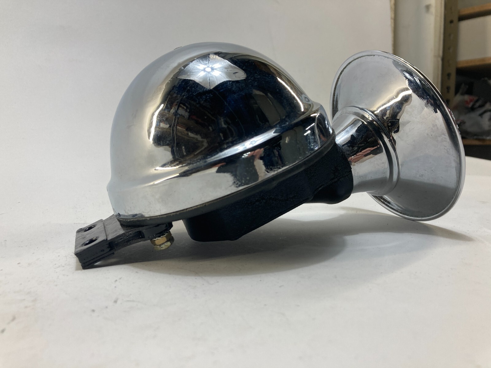 Vintage Lucas Chrome Short Horn, #690805, Bentley - Rolls Royce, Restored