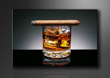 Quadro su tela Quadri moderni sigaro 120 x 80 cm  modello : XXL 5004