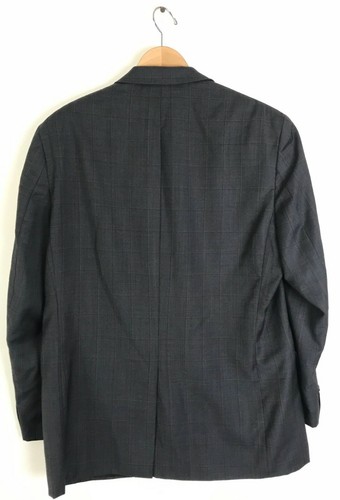Blazer da uomo grigio e marrone Lauren Ralph Lauren taglia 43R lana a quadri - Foto 6 di 7