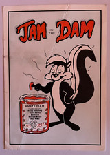 JAM in the DAM - A6 1990 RAVE FLYER - AMSTERDAM WEEKENDER - DANNY RAMPLING :)