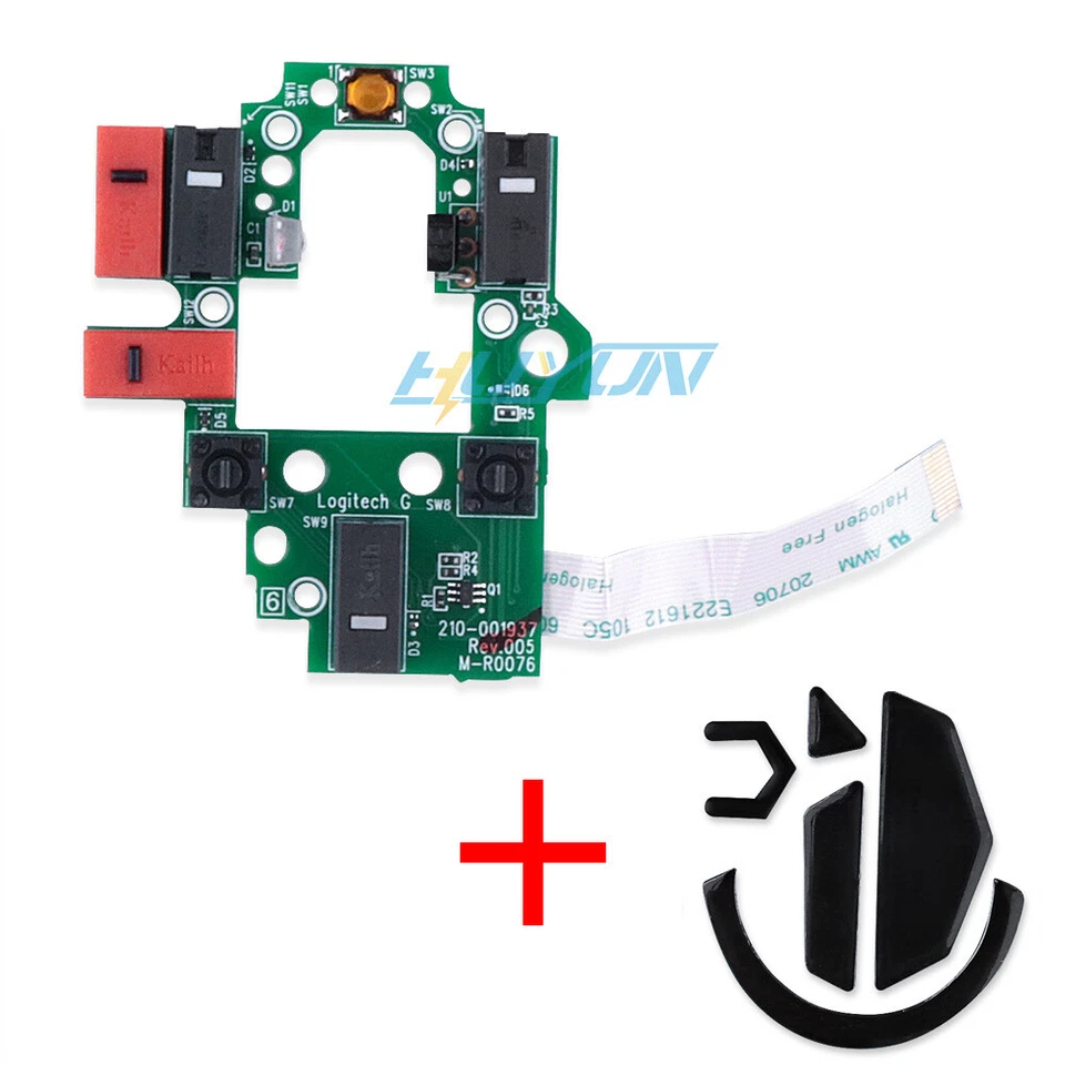 Repair Parts of Motherboard Microswitch Plate for Logitech G502 Wireless Mouse - Image 2 of 4