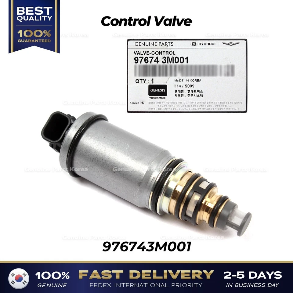 ⭐Genuino⭐ Válvula de control 976743M001 para Hyundai Accent Kia Cadenza Foto 3 de 4