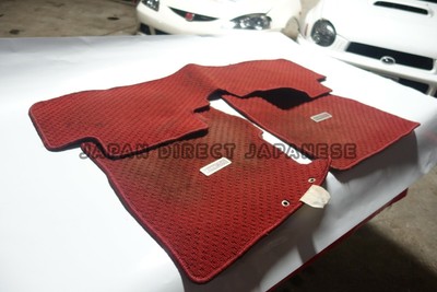 Genuine Honda Civic Type R Ep3 Red Floor Mats Mat Carpet Type R