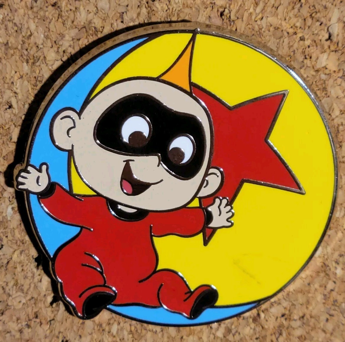 DISNEY THE INCREDIBLES JACK JACK LUXO BALL LANYARD STARTER PIN