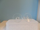 Vintage Set Of 2 1989 Christmas Candle Champagne Glasses — photo 5