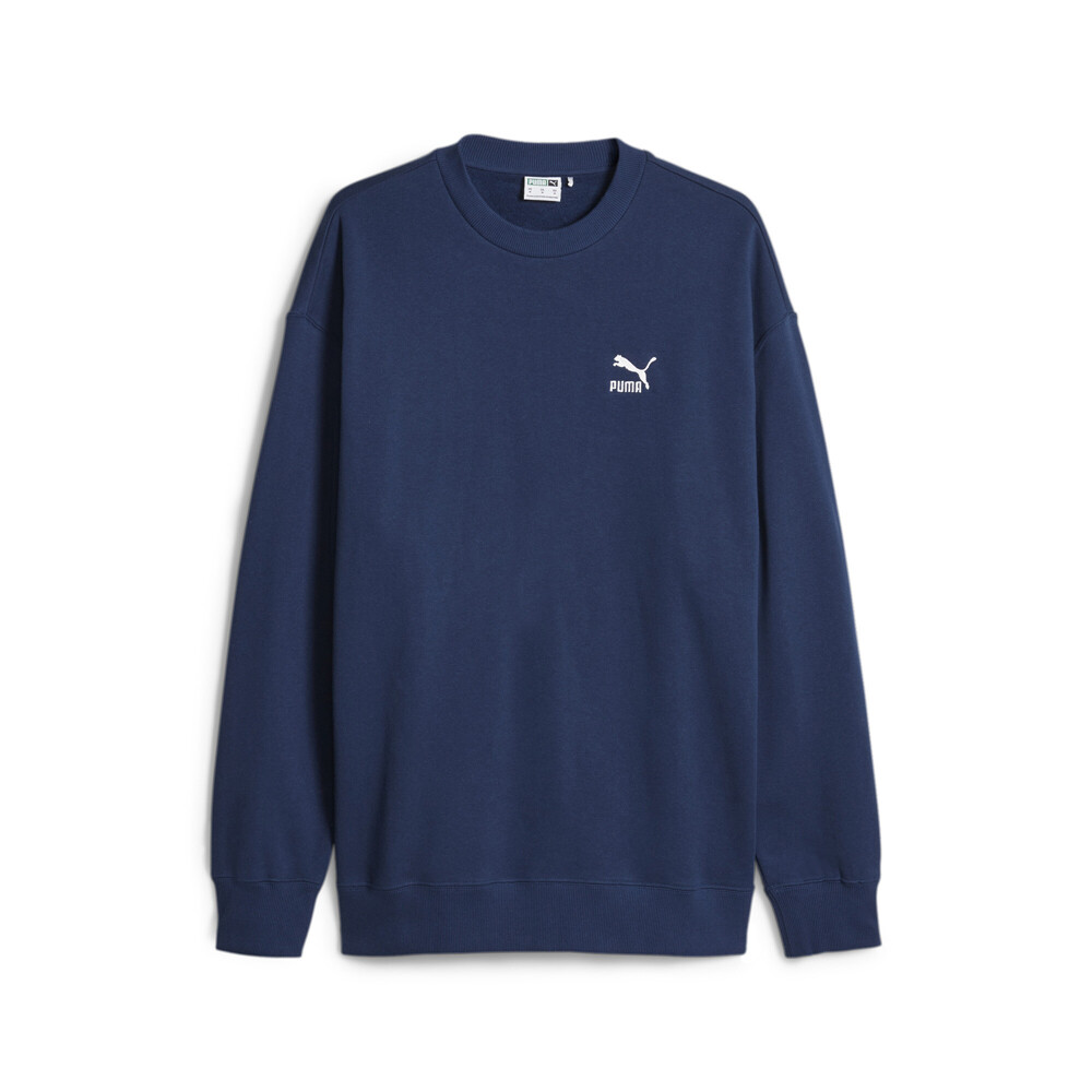 Puma Better Classics Crew Neck Sweatshirt Mens Blue  62132515