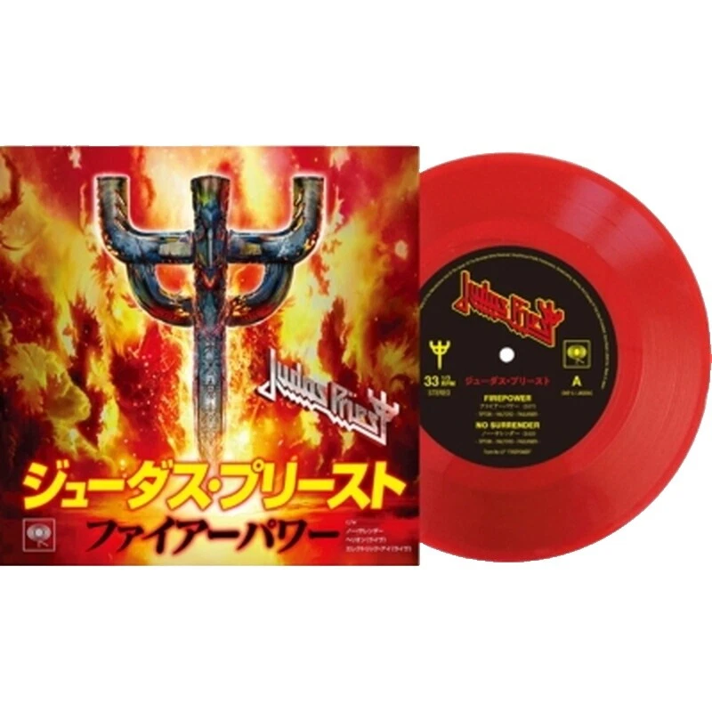 Discos de vinilo single metal Judas Priest
