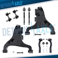 Front Lower Control Arms + Tierods Sway Bars for QX56 Armada Titan
