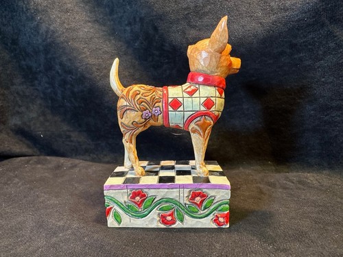 Jim Shore Heartwood Creek Cheech Chihuahua Figurine 2005 #4004848 - Picture 3 of 6