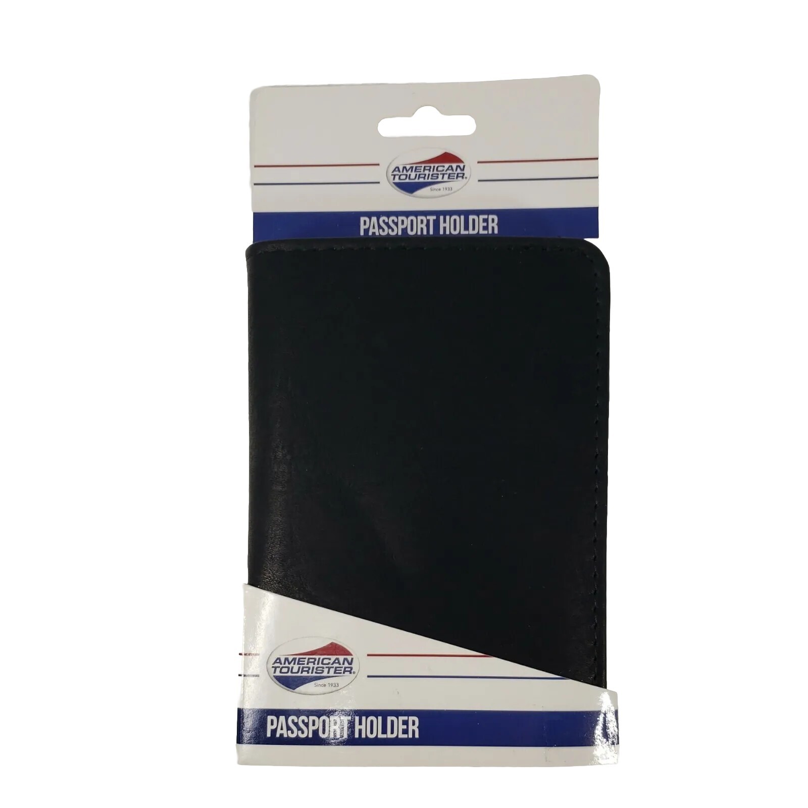 American Tourister Black RFID-Blocking Passport Holder with Factory Packaging-image