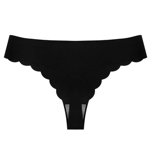 6 Pack Womens Seamless Thong G-strings Panties Soft Low Waist Underwear Panty - Picture 4 of 11