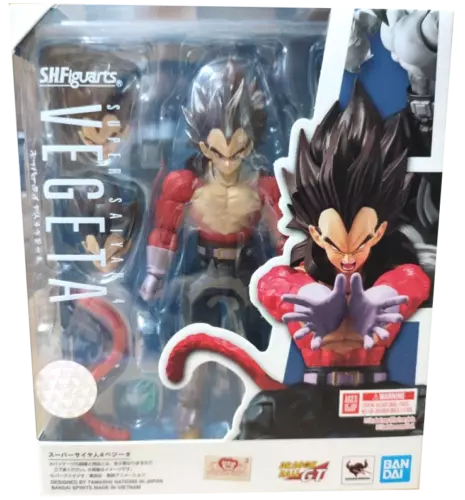 Dragon Ball GT Super Saiyan Super 4 Vegeta Mobile Handheld Model Toy - Bild 1 von 20