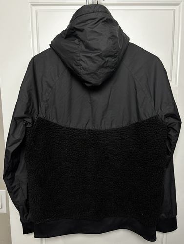Nike Winterized Sherpa Hooded Full Zip Long Sleeve Athletic Jacket- Boys XL - Picture 2 of 5