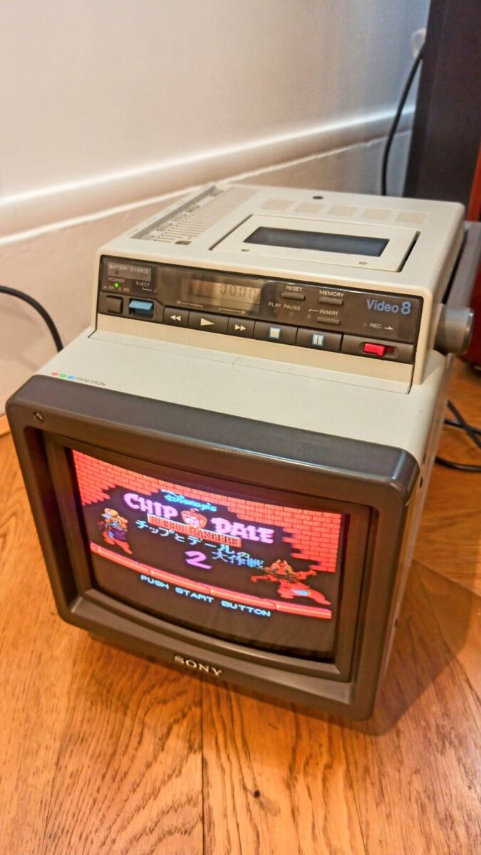 Rare Sony EVM-9010 PR TV Combo Video8 VCR (trinitron color Rare Sony EVM-9010 PR TV Combo Video8 VCR (trinitron color