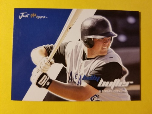 BILLY BUTLER * RC ROOKIE #09 KANSAS CITY ROYALS * 2008 JUST MINORS BASEBALL MLB - Picture 2 of 3