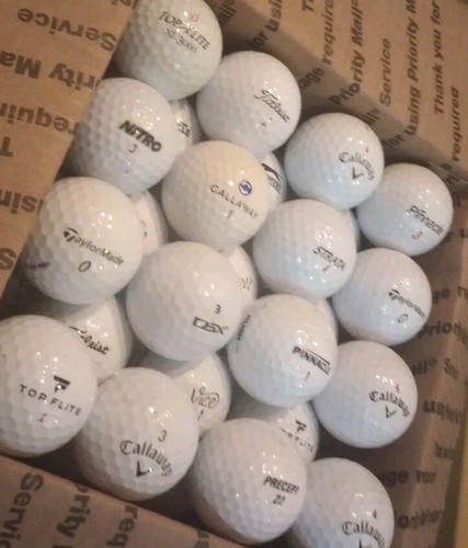 60 Name Brand Golf Balls * AAAAA, AAAA+, & AAAA Mix * TayMade, Callaway, & More - Picture 20 of 20