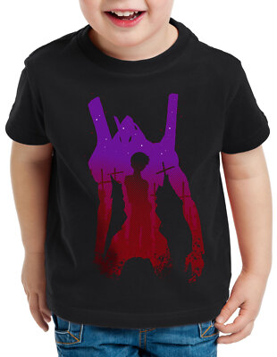 EVA-01 Psycho Kinder T-Shirt evangelion neo tokyo-3 rei ayanami cosplay engel