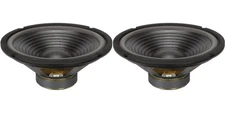 NEW (2) 10" Woofer Speakers Home Audio Stereo Pair 8ohm bass replacement 220w