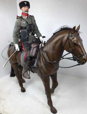 1/6 DRAGON GERMAN KUBAN COSSACK CAVALRY + HORSE NCO ERMA EMP P-38