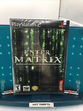 Enter The Matrix Game Black Label Brand New Sealed PlayStation 2 PS2 Atari