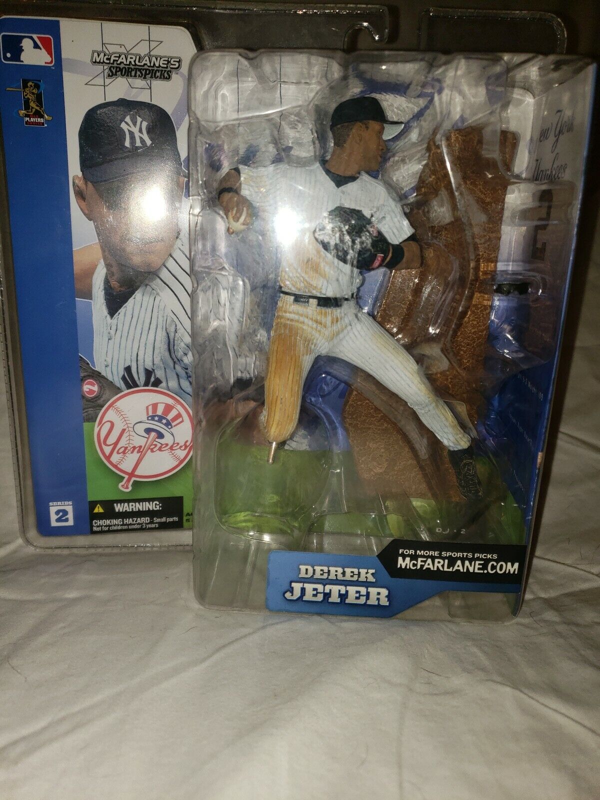 McFarlane Toys Sports NY Yankees Derek Jeter HOF MLB Baseball 