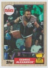 2017 Topps Heritage WWE Roster Updates #R6 Cedric Alexander