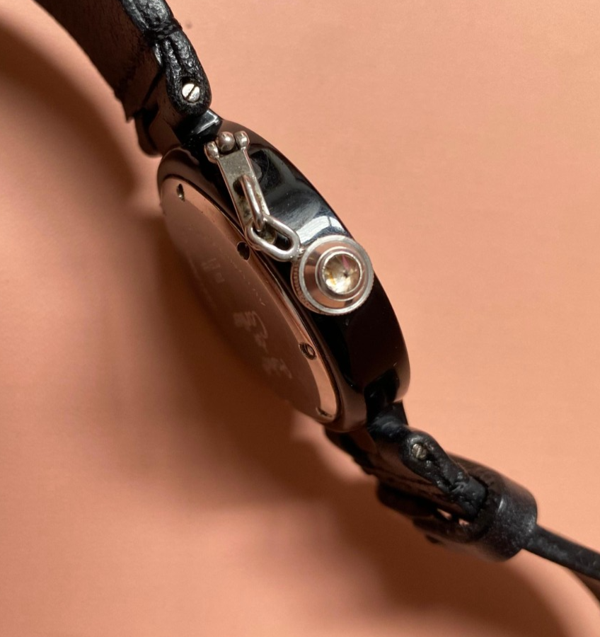 hirokunカルティエ ベルト CHROME EXCEL LEATHER 30MM PLAIN BELT(S Black): Y's for men
