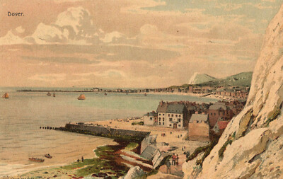 Dover, Kent, Künstlerkarte, ca. 1910