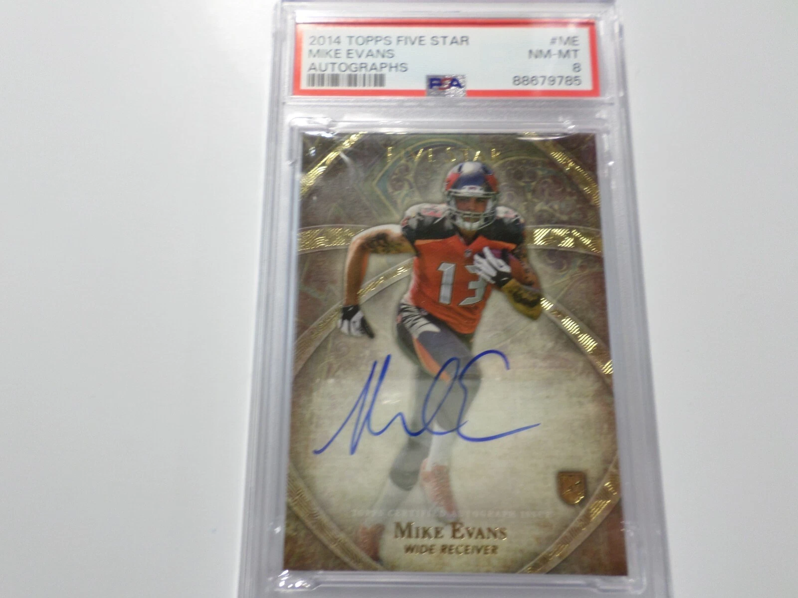 Mike Evans Topps Five Star Autographs #ME Base