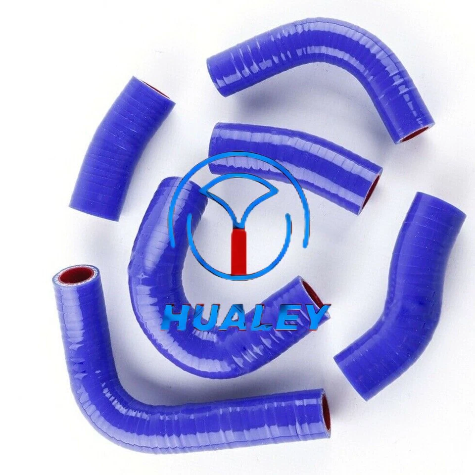 Manguera de radiador de silicona azul para Honda V65 V45 Magna VF1100C VF750C 1982-1986 Foto 3 de 4