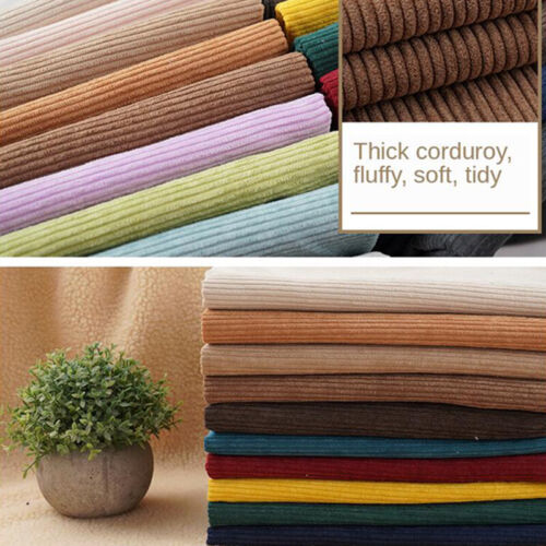 NEW Corduroy Fabric 59" (150cms) Wide Material Dressmaking / Clothing DIY - Picture 2 of 42