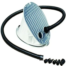 Advanced Elements Packlite Bellow Foot Pump, Black One Size, 