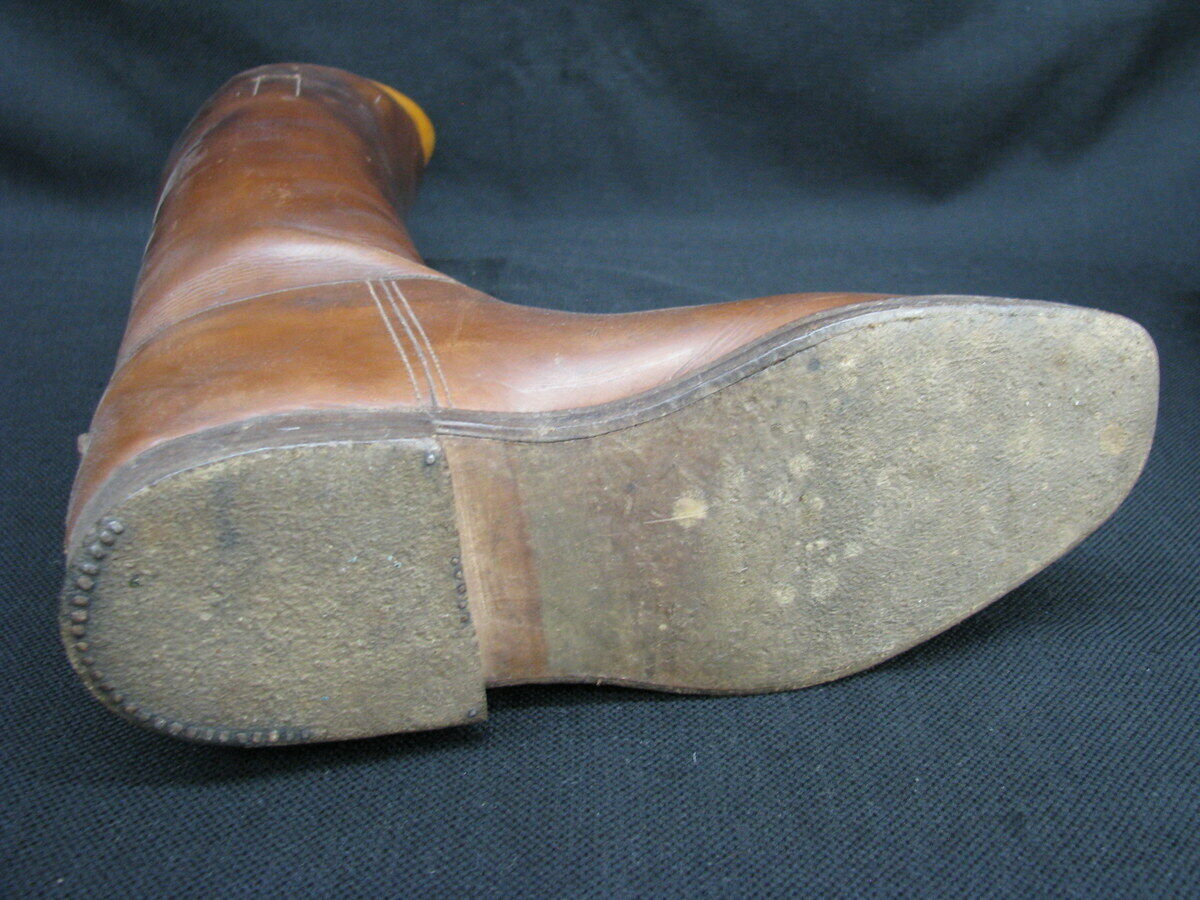 1930s Custom Henry Maxwell Of London Hunt Boots w/ 3-Part 1930s Custom Henry Maxwell Of London Hunt Boots w/ 3-Part