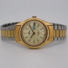 LORUS V243-0010 Two-Tone Quartz Women's Watch New Battery Needs a new Band